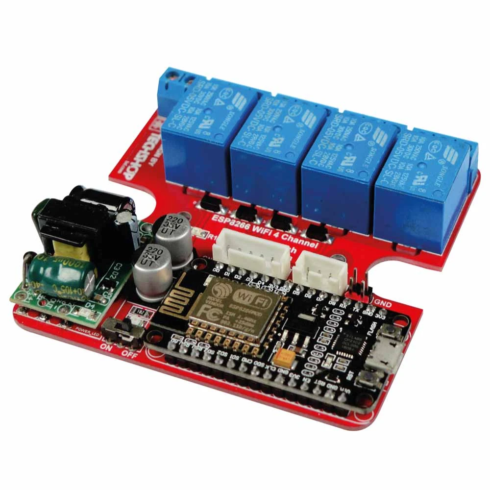ESP8266 WIFI 4 Channel IoT Smart Switch 4CH