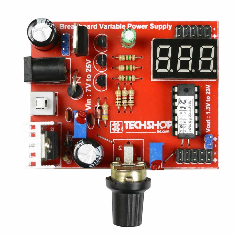Breadboard Variable Power Supply