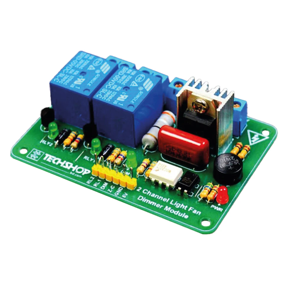 Light Fan Dimmer Module 2 Channel