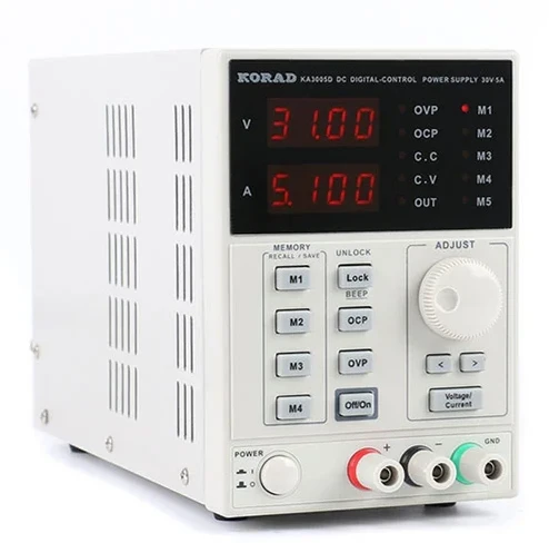 Lab Power Supply Single Channel DC 30V 5A Encoder Knob KORAD KA3005D