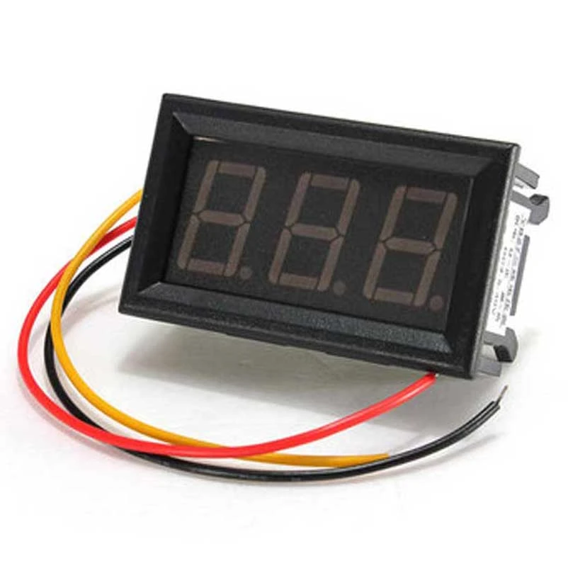Digital DC Voltmeter Panel