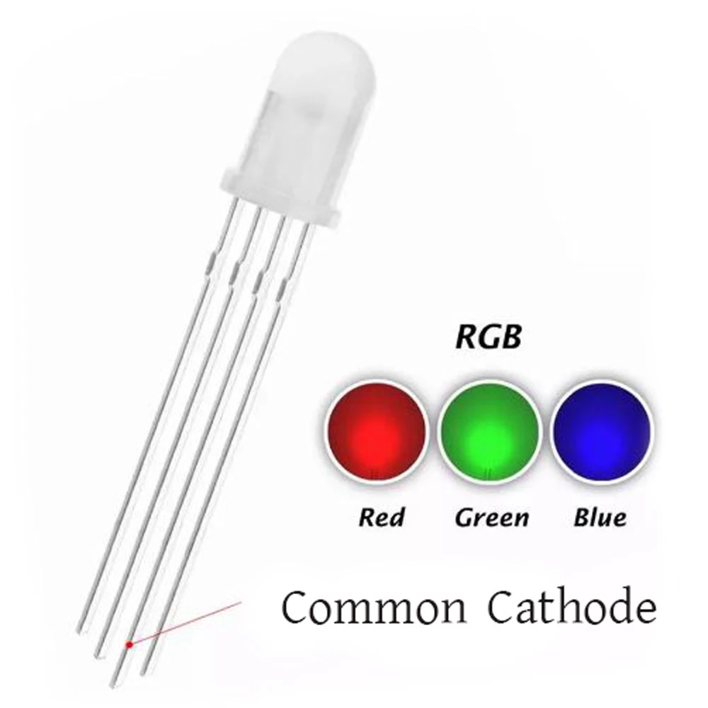 RGB Diffused LED CC 5mm