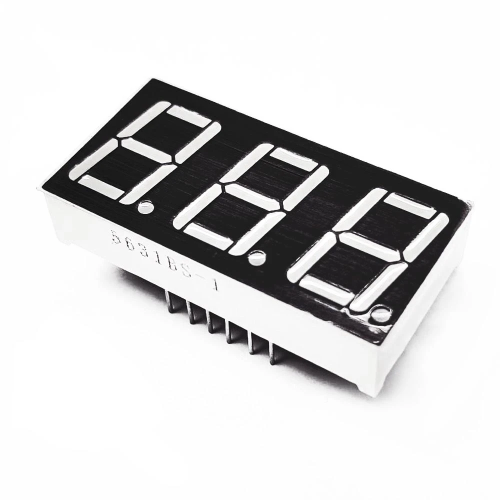 7 Segment Display CA 3 Digit 0.56in